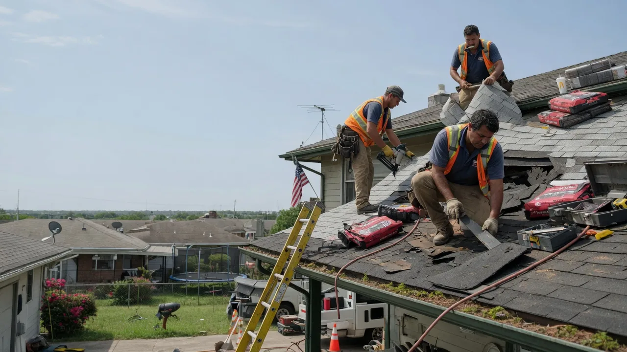 Roof Repair in Swanville, MN near me
